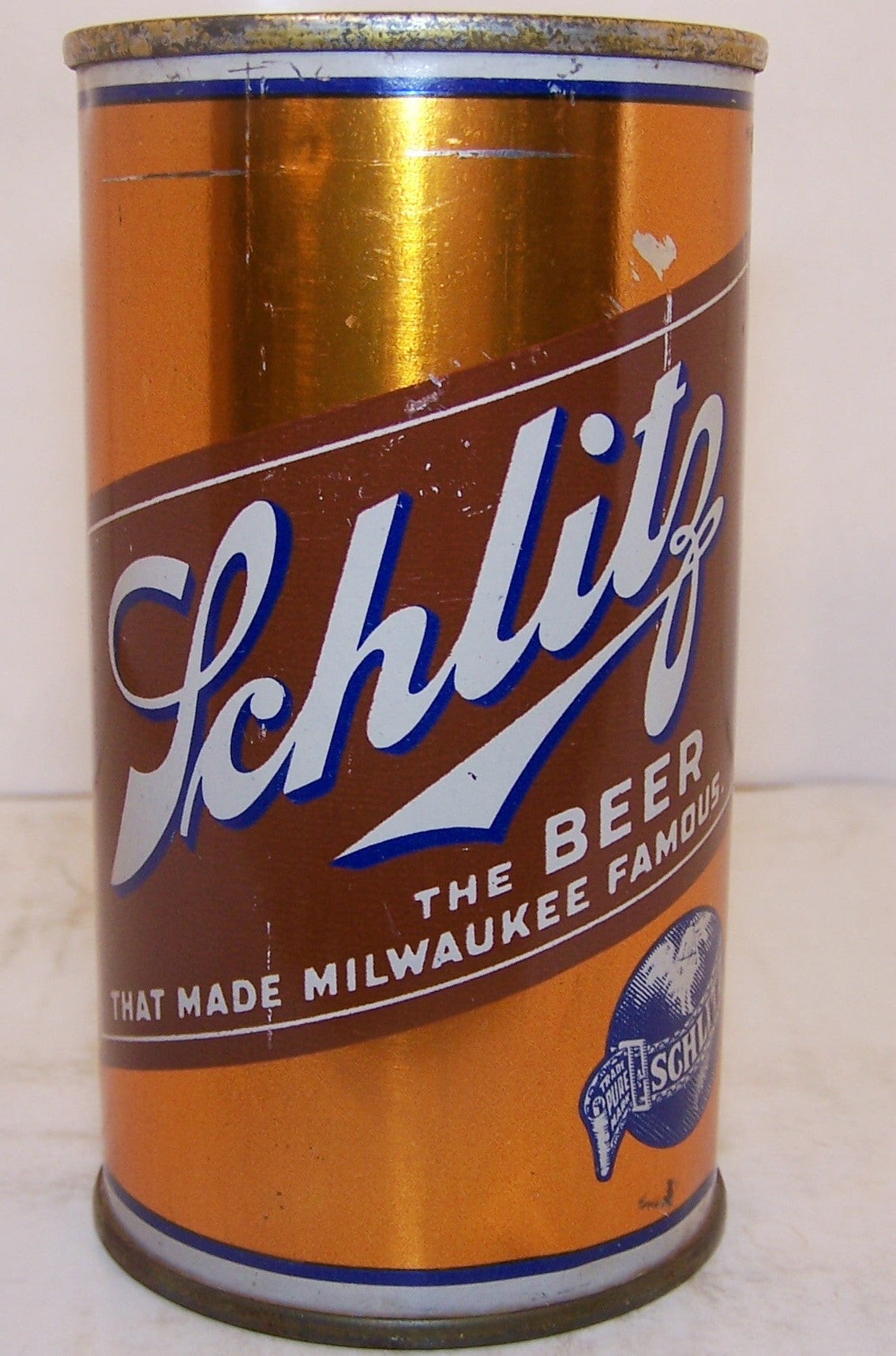schlitz beer can